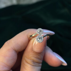 DIAMOND RING  ( 9KT GOLD)