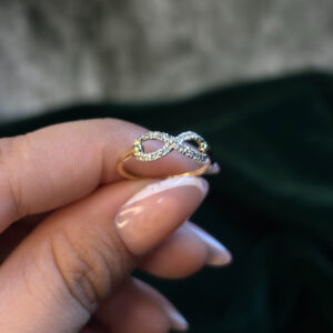 DIAMOND RING  ( 9KT GOLD)