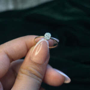 DIAMOND RING  ( 9KT GOLD)