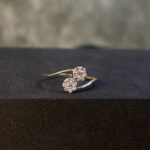 DIAMOND RING ( 9KT GOLD) - Image 3