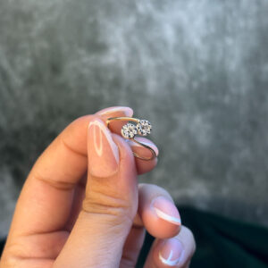 DIAMOND RING  ( 9KT GOLD)