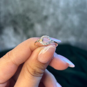 DIAMOND RING  ( 9KT GOLD)