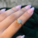 DIAMOND RING ( 9KT GOLD)