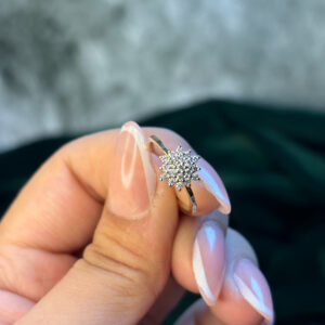DIAMOND RING  ( 9KT GOLD)
