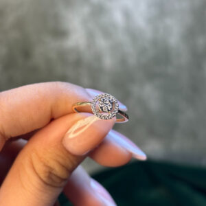DIAMOND RING  ( 9KT GOLD)