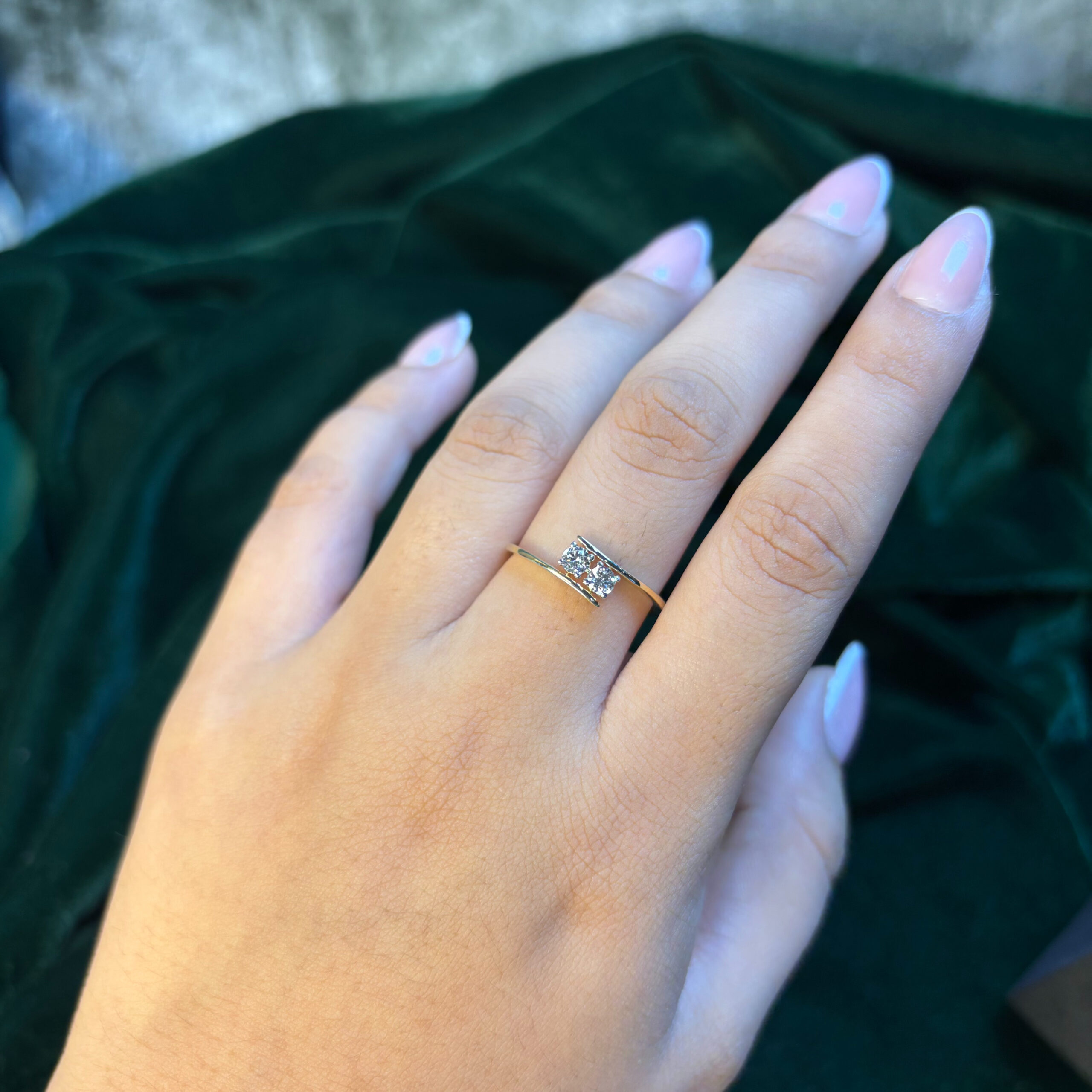 IMG_2740 DIAMOND RING ( 9KT GOLD) - Image 1