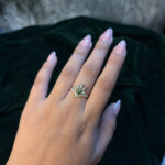 DIAMOND RING ( 9KT GOLD)