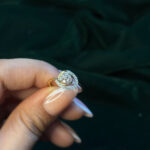 DIAMOND RING ( 9KT GOLD) - Image 2