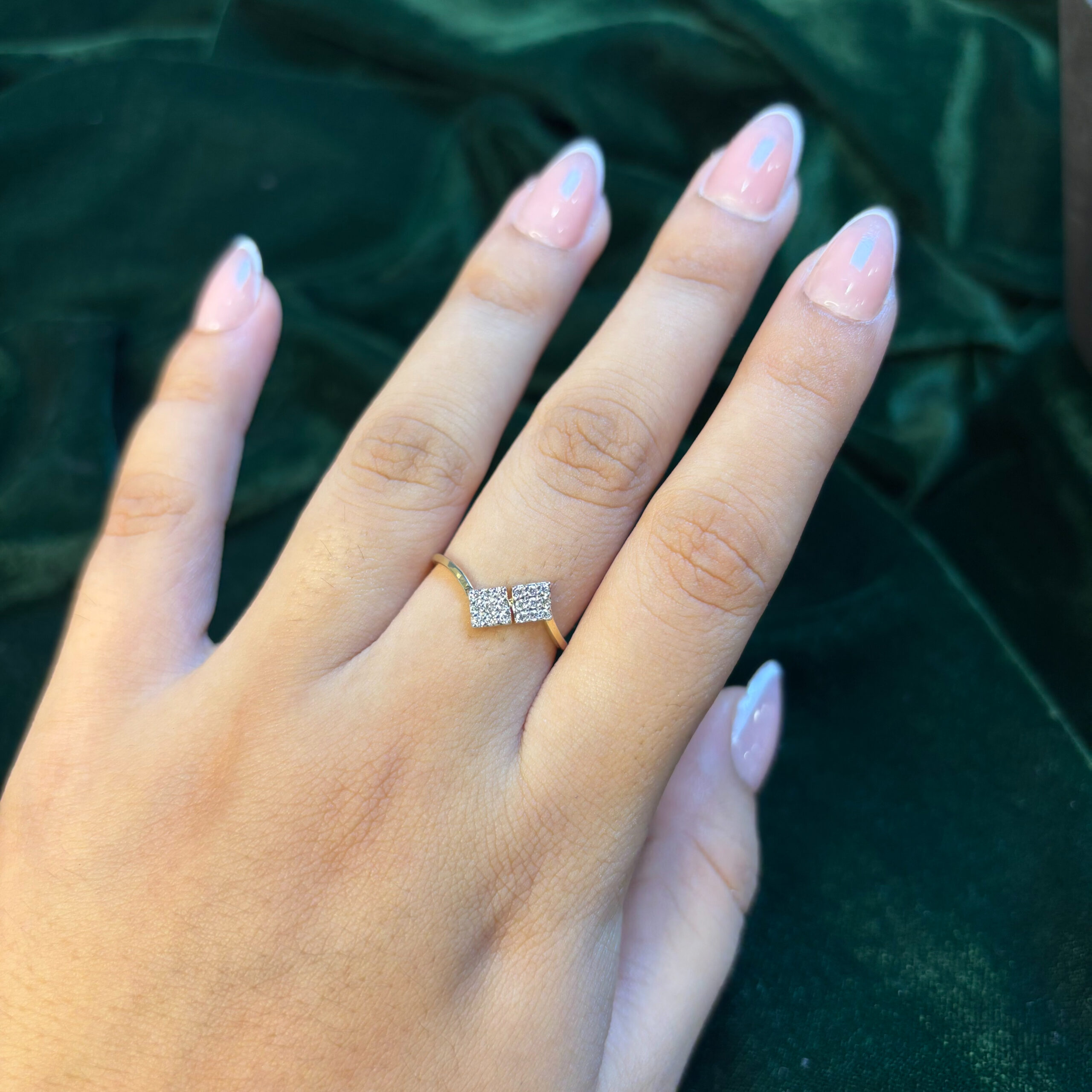 IMG_2755 DIAMOND RING ( 9KT GOLD) - Image 1