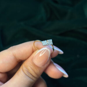 DIAMOND RING  ( 9KT GOLD)