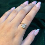 DIAMOND RING  ( 9KT GOLD)