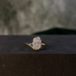 DIAMOND RING  ( 9KT GOLD) - Image 3