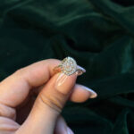 DIAMOND RING  ( 9KT GOLD) - Image 2