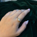 DIAMOND RING  ( 9KT GOLD)