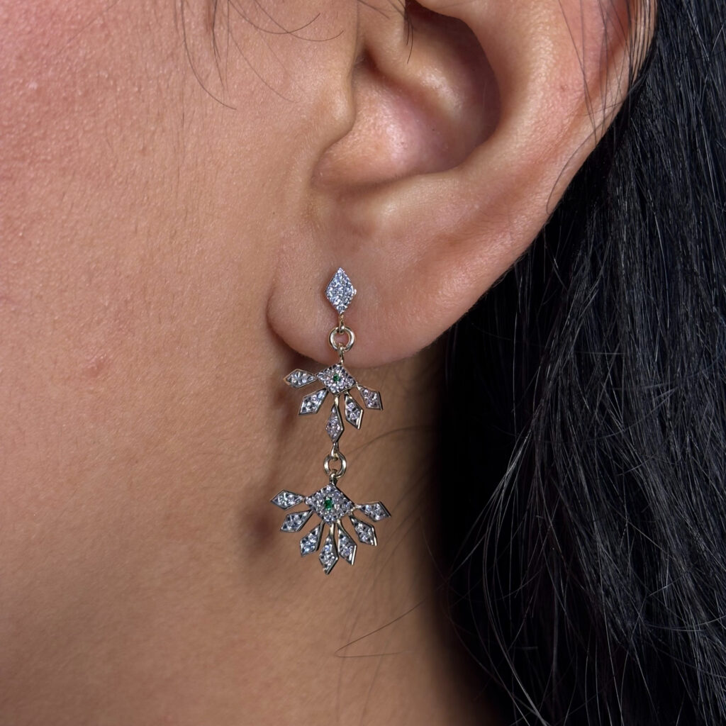 DIAMOND EARRING (9KT GOLD)