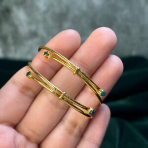 BABY BANGLE 9KT GOLD ( PAIR)