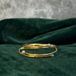 BABY BANGLE 9KT GOLD ( PAIR) - Image 3