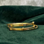 BABY BANGLE 9KT GOLD ( PAIR) - Image 3