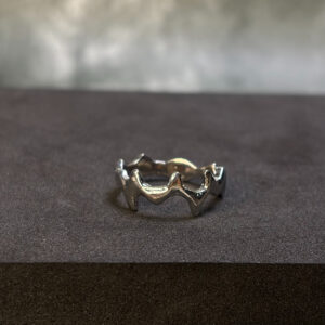 UNISEX RING ( 925 SILVER)