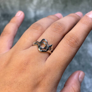 UNISEX RING ( 925 SILVER)