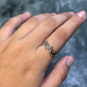 UNISEX RING ( 925 SILVER)