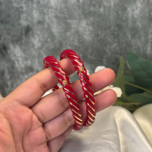POLA BANGLE 22KT GOLD ( PAIR)