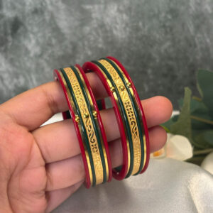 POLA BANGLE 22KT GOLD ( PAIR)