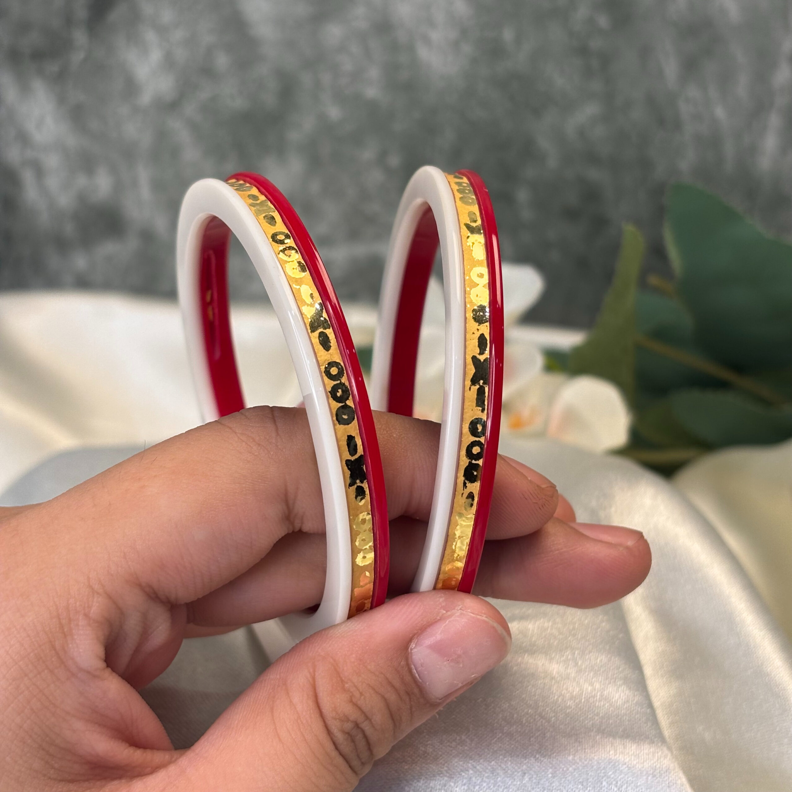 IMG_3362 POLA BANGLE 22KT GOLD ( PAIR) - Image 1
