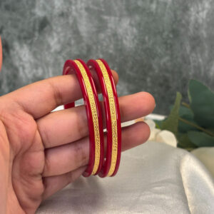 POLA BANGLE 22KT GOLD ( PAIR)