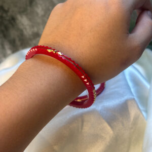 POLA BANGLE 22KT GOLD ( PAIR)