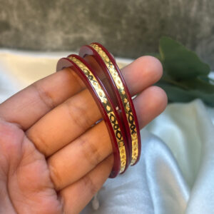 POLA BANGLE 22KT GOLD ( PAIR)