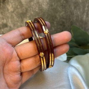 POLA BANGLE 22KT GOLD ( PAIR)