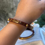 POLA BANGLE 22KT GOLD ( PAIR) - Image 2