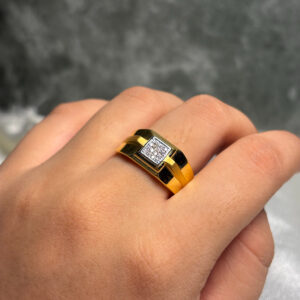 MEN'S RING ( 9KT GOLD)