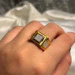 MEN'S RING ( 9KT GOLD)