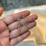 DIAMOND EARRING ( 9KT GOLD) - Image 3