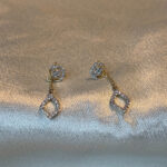 DIAMOND EARRING ( 9KT GOLD) - Image 2