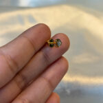 DIAMOND MEN'S STUDS ( 14KT GOLD) - Image 2