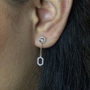 DIAMOND EARRING (9KT GOLD)