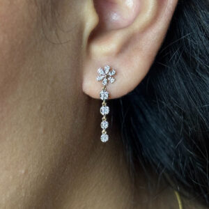 DIAMOND EARRING (9KT GOLD)