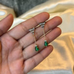 DIAMOND EARRING (9KT GOLD) - Image 2