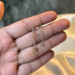 DIAMOND EARRING (9KT GOLD) - Image 2