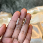 DIAMOND EARRING (9KT GOLD) - Image 3