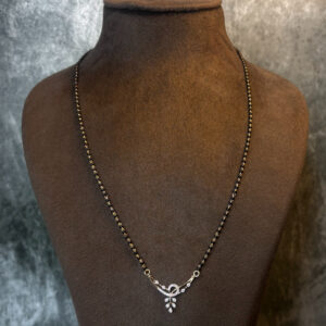 DIAMOND MANGALSUTRA ( 9KT GOLD)