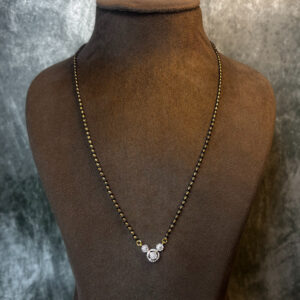 DIAMOND MANGALSUTRA ( 14KT GOLD)