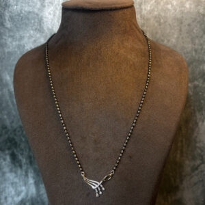 DIAMOND MANGALSUTRA ( 9KT GOLD)