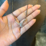 DIAMOND MANGALSUTRA ( 9KT GOLD) - Image 3