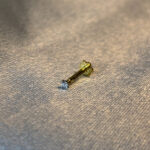 DIAMOND NOSE PIN ( 14KT GOLD) - Image 3