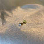 DIAMOND NOSE PIN ( 14KT GOLD) - Image 3