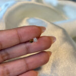 DIAMOND NOSE PIN ( 14KT GOLD)